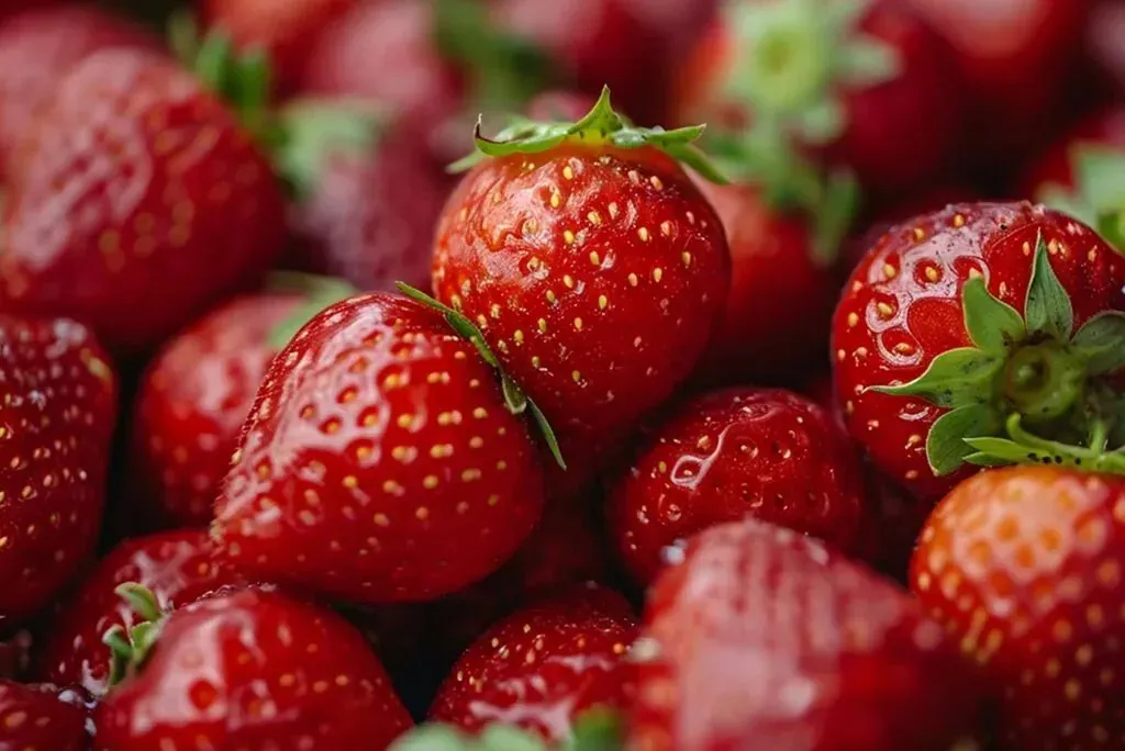Fresh strawberries